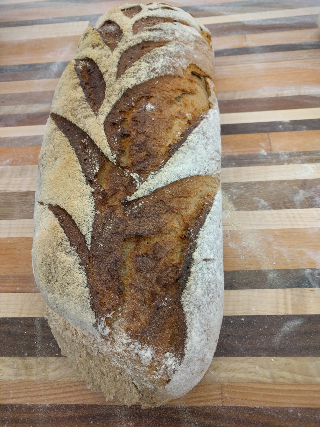 Seeded Sourdough Rye Bread