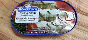 Rügenfisch Hetring Filets (Papriká Sauce)